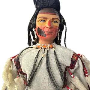 Traditions Series by Sandy Dolls (designed by Ruben M. Tejada). 17” Crow Nation